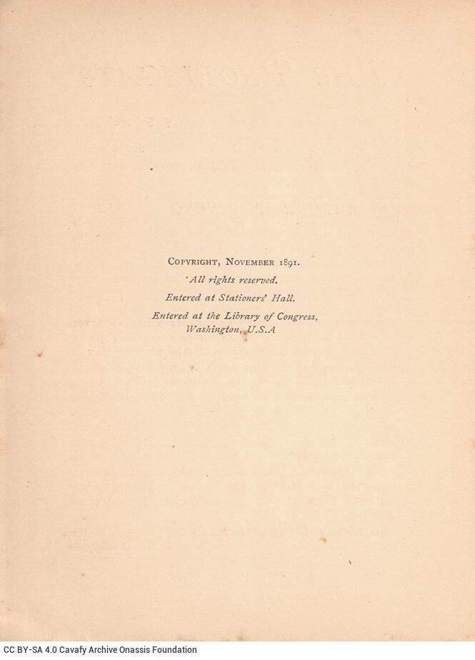 15.5 x 11.5 cm; XIX p. + 123 p. + 1 s.p., p. [I] half-title page and bookplate CPC, p. [II] other works by the author, p. [II